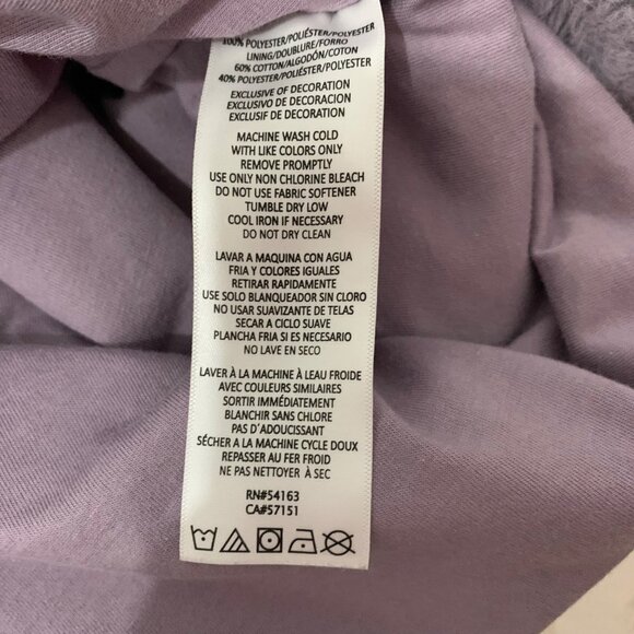 CALVIN KLEIN PERFORMANCE Womens 1/4 Zip Pullover Jacket Coat Sherpa Fleece XL - Picture 8 of 8